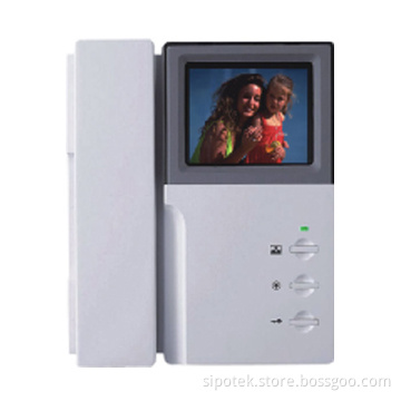 4 inch B/W Indoor Monitor with Plastic Case